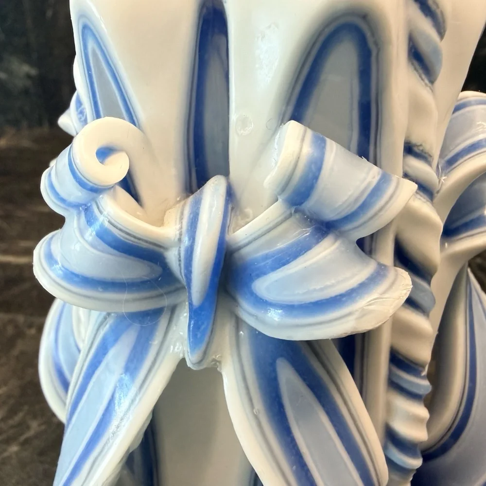 Carved Handmade Candle